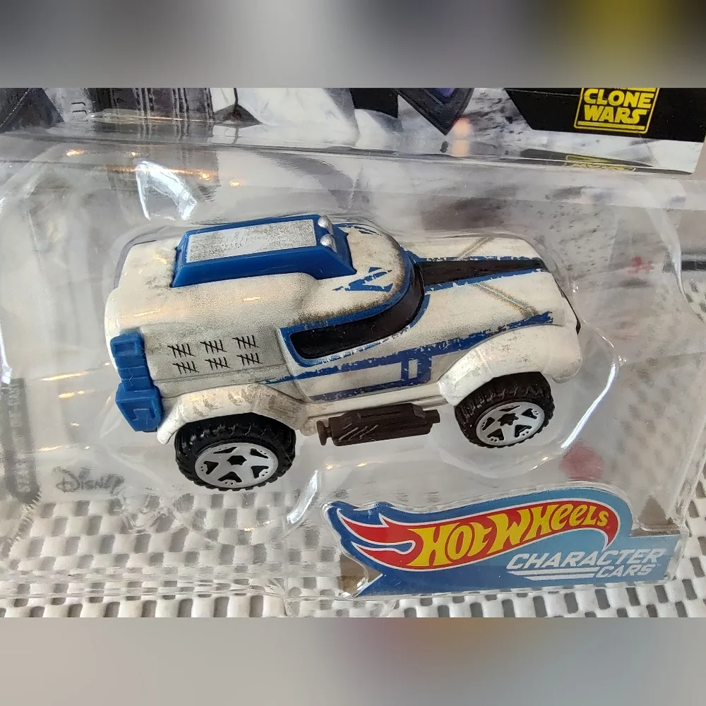 Star Wars Captain Rex Hot Wheels Character Car Die-Cast Disney NWT Clone Wars